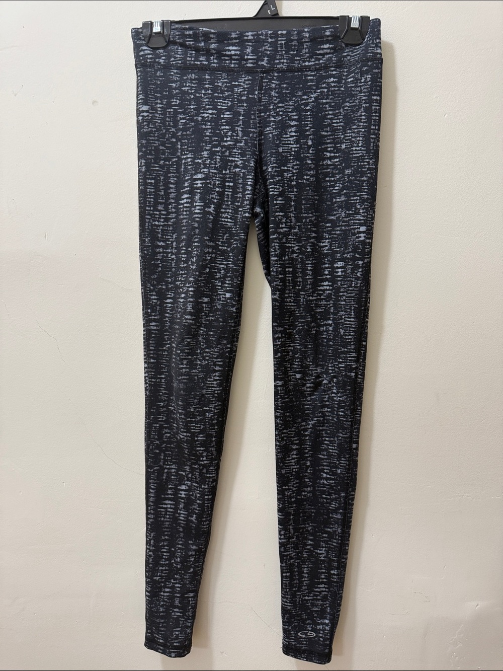 Girls' Heathered Black Active Leggings